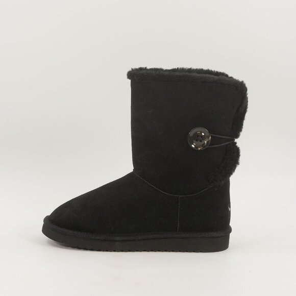 Koolaburra by UGG Women's Nalie Short 'Black' 1145870W-BLK Boot size 6 - Picture 4 of 9